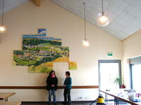 Wandbild f&uuml;r das Mehrgenerationenhaus &quot;Zur alten Kelter&quot; in Gimbweiler